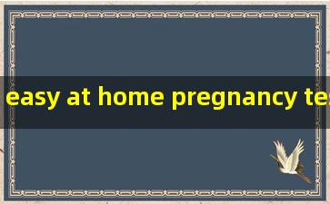 easy at home pregnancy test s suppliers